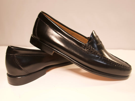 Weejuns Black Penny Loafers, Size 10