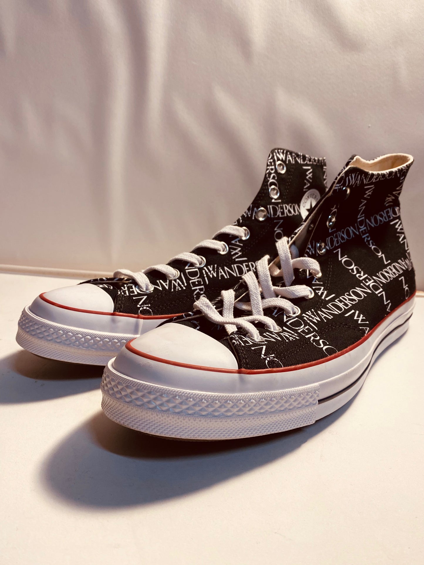 JW Anderson High Top Chuck Taylors, Size 13