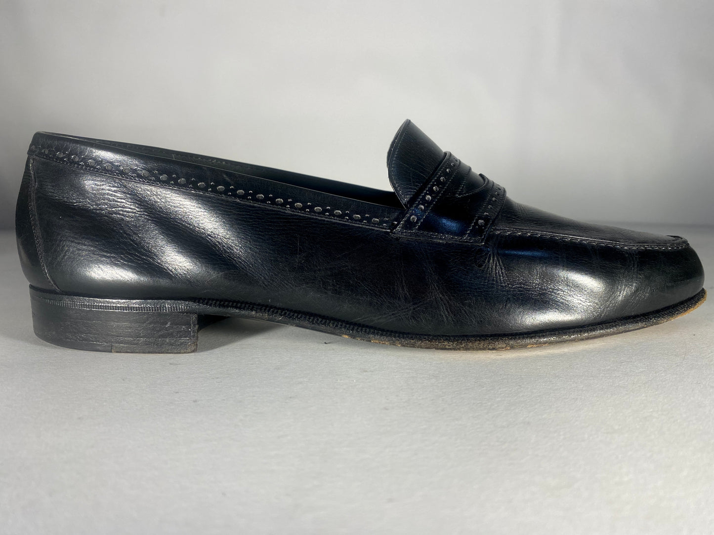 Ferragamo Penny Loafers Loafers, Size 7