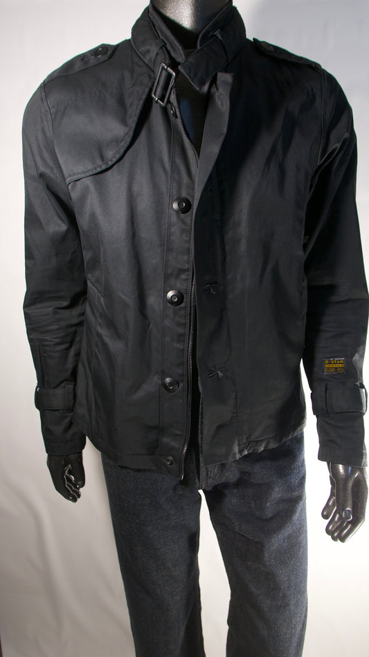 G-Star Waxed Canvas Field Jacket Size Large