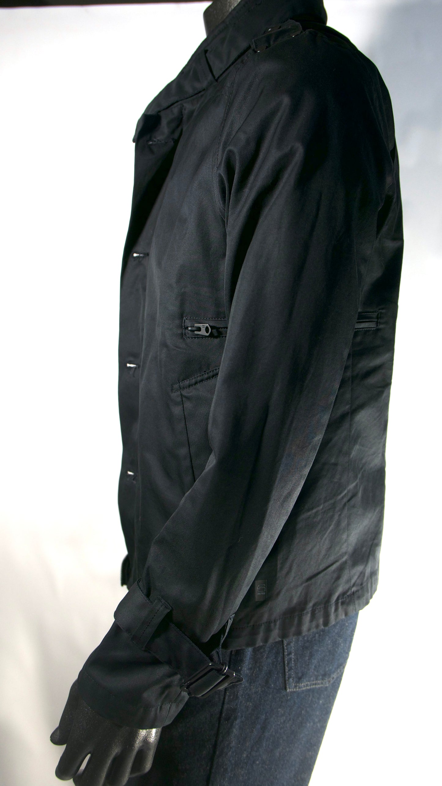 G-Star Waxed Canvas Field Jacket Size Large